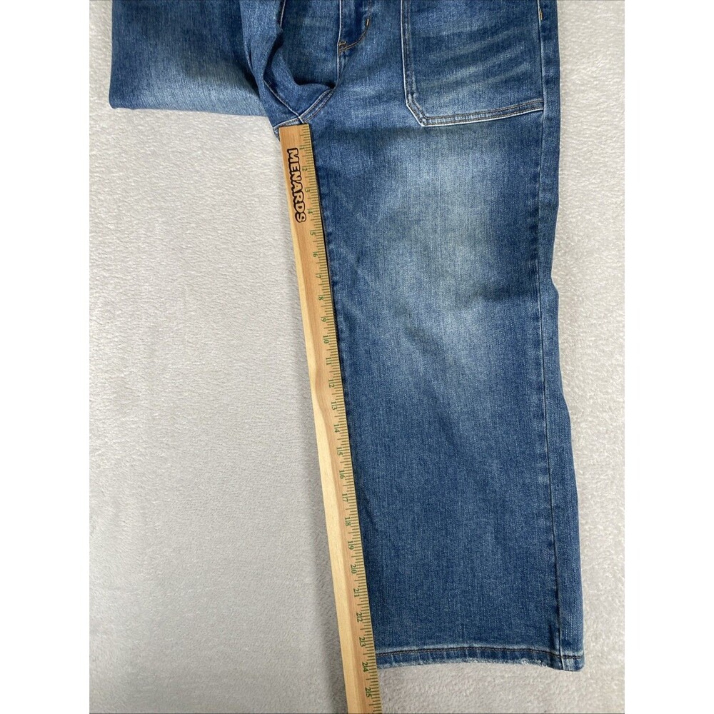 Judy Blue Wide Leg Crop Jeans Women's 13/31 Casual Boho - Picture 4 of 9